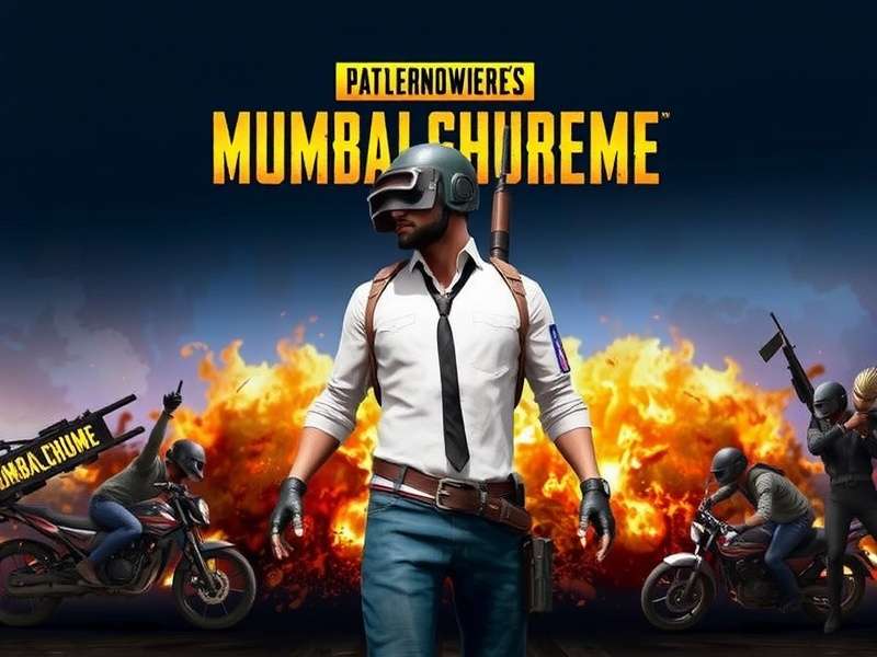 PUBG Mumbai Supreme Official Cover Art PUBG Mumbai Supreme Game Cover